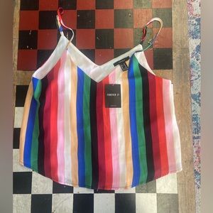 NWT Forever 21 Striped Cami